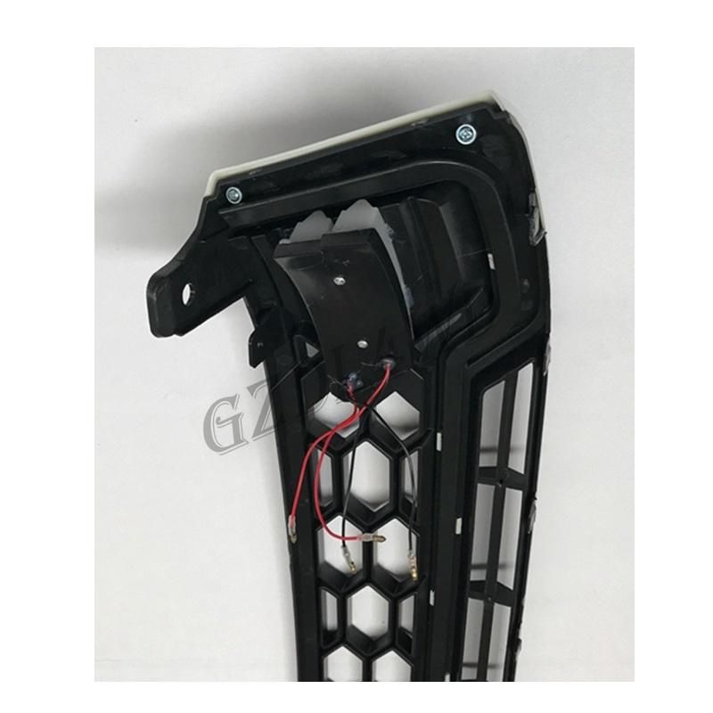 ABS with LED Light Car Front Grille for Toyota Hilux Revo