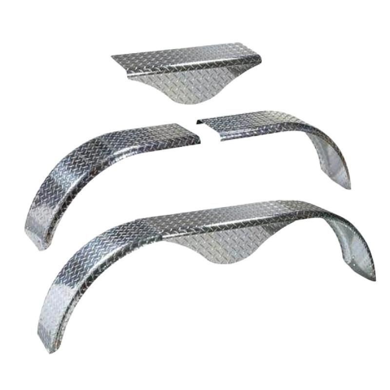 Tandem Aluminum Trailer Wheel Fender Mudguard
