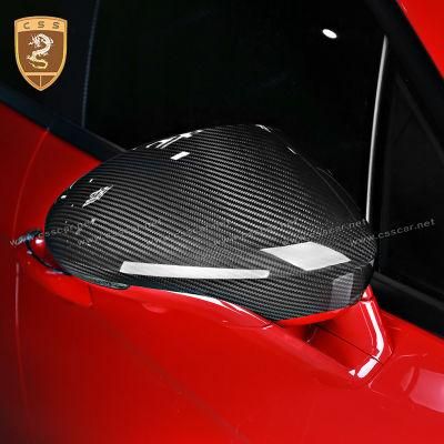 2017 Style Carbon Fiber 971 Car Part Rearview Mirror Cover for Pors-Che Panamera