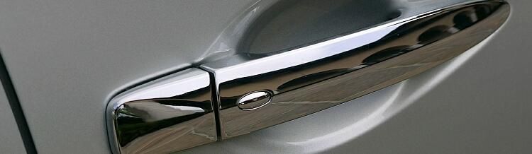 Silver Color 4PCS Self Adhesive Car Door Handle