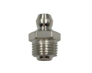 NPT1/8&quot;-27 Straight Grease Fittings, Height 19mm, Hex 11mm, Stainless Steel Material, OE Quality