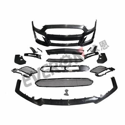 2015-2017 Body Kit Front Bumper Assembly for Ford Mustang Upgrade to Gt500 Shelby