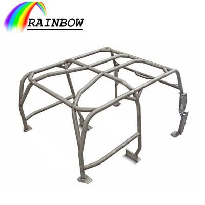 Factory Wholesale Car Auto Parts Stainless Steel Silver Plastic Adjustable Roll Bar/Cage/Frame 130cm to 170cm for Truck