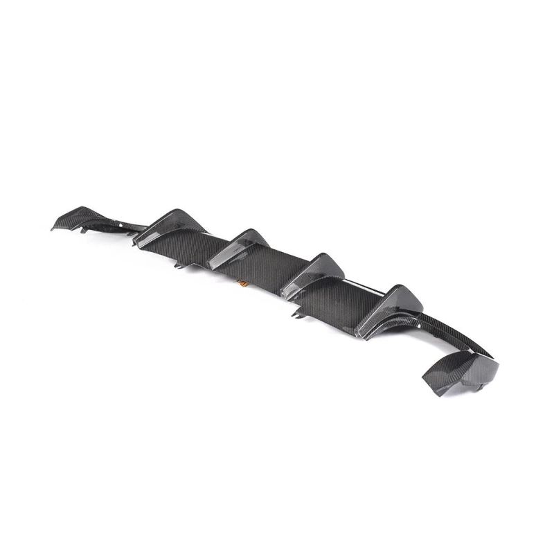 A4 Carbon Fiber Rear Bumper Diffuser Lip for Audi A4 B9 2018-2019 Body Kit