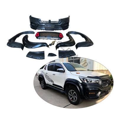 for Xclass Style Bumpre Grill Fender Flare Auto Part for Hiulx Revo