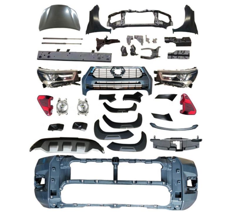 Body Kit for Toyota Hilux Vigo 2004-2018 Upgrade to Rocco 2020 2021