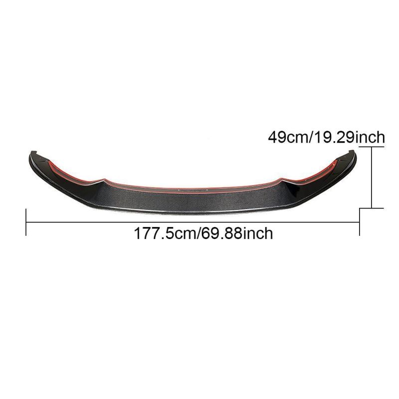 Carbon Fiber Front Bumper Lip for BMW F80 M3 F82 F83 M4 2014-2018