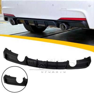 Car Kit for BMW 3 Series F30 F35 MP Left and Right Single Exhaust Pipe Rear Lip 12-18