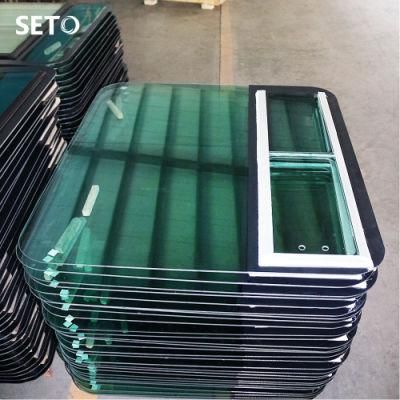 Hot Bus Glass Front Windshield Glass Factory
