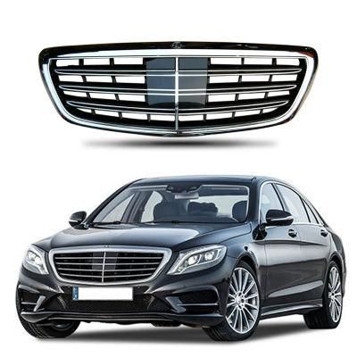 S Class W222 S63 S65 Am-G Style Front Grille Bumper Body Kit Upgrade Kit