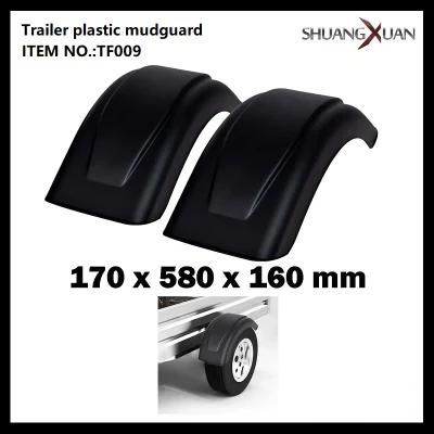 12/13inch Single Wheel Box Boat Motor Trailer Plastic Fender Mudguards