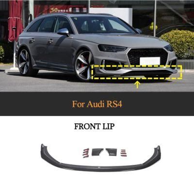 Carbon Fiber Front Lip for Audi RS4 2019