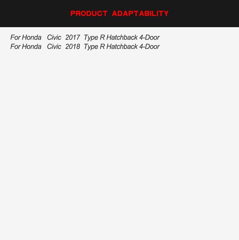 Carbon Fiber Rear Bumper Diffuser for Honda Civic Type R