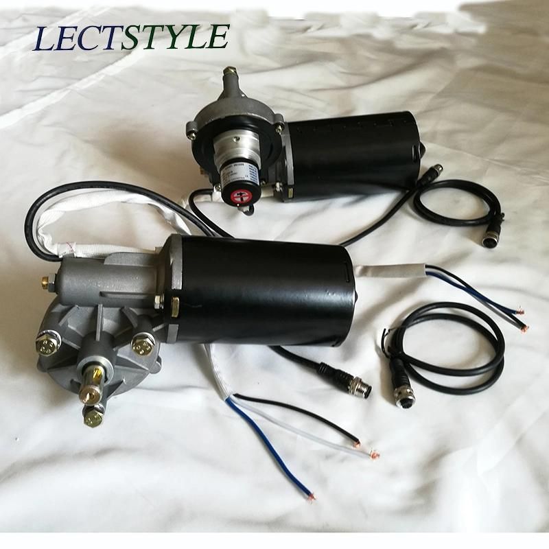 Electric DC Wiper Gear Motor on Butter Portioning Machine and Leaf Cutter