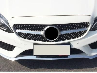 New Design Car Accessories Auto Body Part Front Bumper with Rear Diffuser Grille for Mercedes Benz a Class