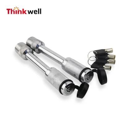 Hitch Lock Pin for Receivers with Two Keys