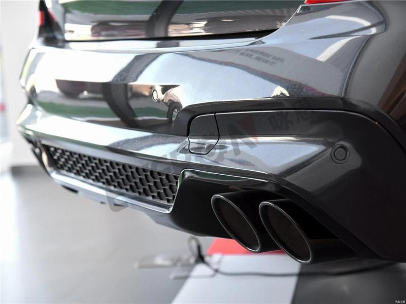 Gloss Black X3m Rear Diffuser with Tail Pipes for BMW X3 G01 2018-2020