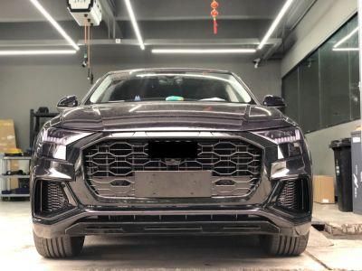 Car Accessories Body Kit Auto Body Part Auto Parts Front and Rear Bumper with Grille for Audi Q8