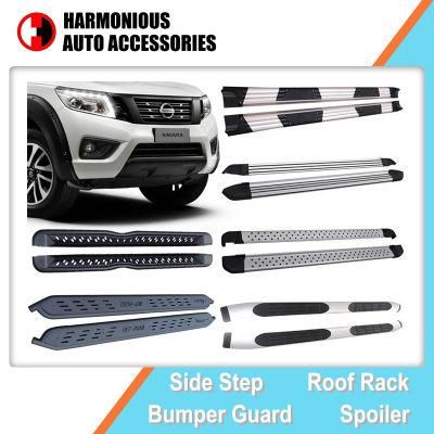 Optional Alloy and Steel Side Step Boards for 2015 2018 Nissan Navara Pick up