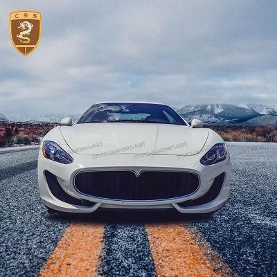Modified Car Spare Parts Carbon Fiber for Maserati Granturismo Upgradeto Maserati Gts Auto Front Bumper Body Kit