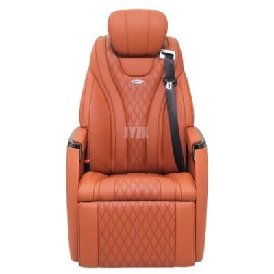 Jyjx076b Custom Sprinter Van Seat Swivel Carseat with Electric Footrest Massage