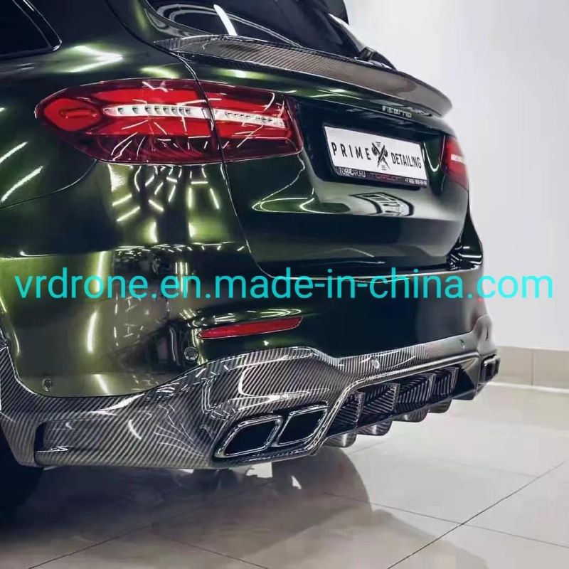 CF Parts for Benz Glc63 Topcar Carbon Fiber Rear Lip Wholesaler Car Part Cost