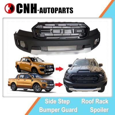 Car Parts Auto Accessory Raptor Style Body Kits for Fd Ranger T7 2016 2018 and T8 2019 Facelift