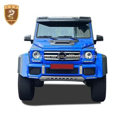 Carbon Fiber Roof Wing and Rear Spoiler for Bens G Class W463 B Style