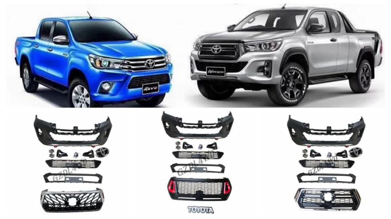 LED Front Grille for 2021 Toyota Hilux Revo Upgrade Kits