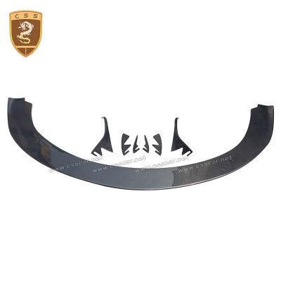Real Carbon Fiber Fabric Topcar Style Front Splitter Lip for Mclaren 720s