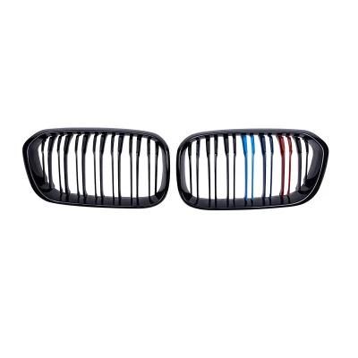 Custom BMW 1 Series Black Tricolor Front Air Inlet Grill