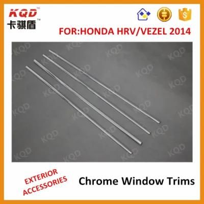 Car Exterior Accessories Window Trims for Vezel 2016