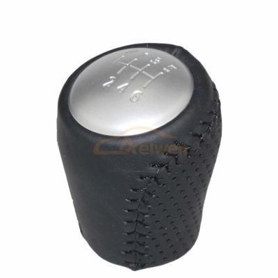 Aelwen Auto Parts Good Quality Leather Car Gear Knob Automatic Shift Knob Fit for Nissan Qashqai