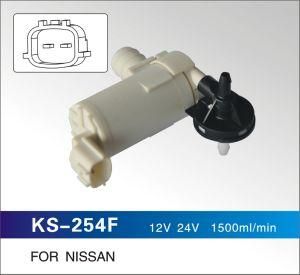12V 24V 1500ml/Min Windshield Washer Pump for Nissan