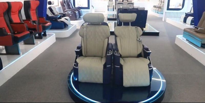 Made in China Custom Beautiful Design Electric Leather Recaro Car Business Seat Commercial Power Seat