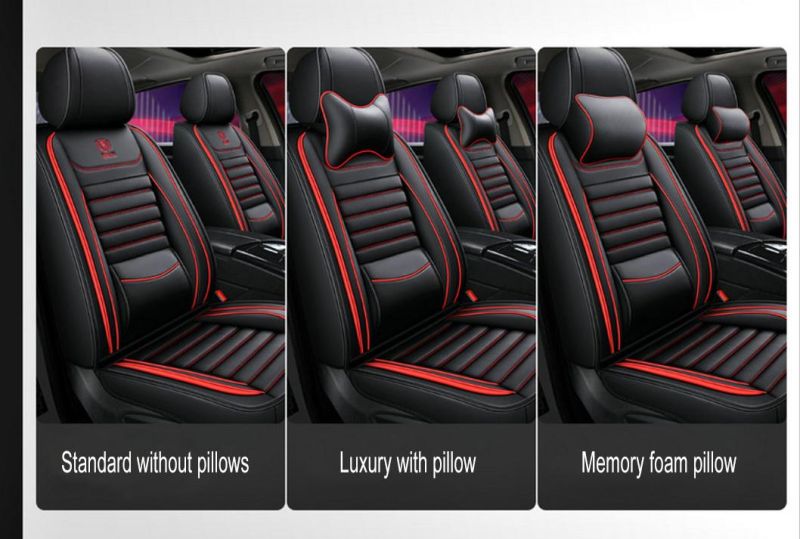 Car Seat Covers For 95% Five Seats With Detachable Headrests