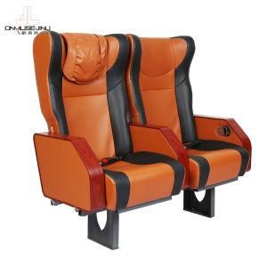 Grey Luxury Soft Headrest Cushion Comfortable Large Sized Bus Seat