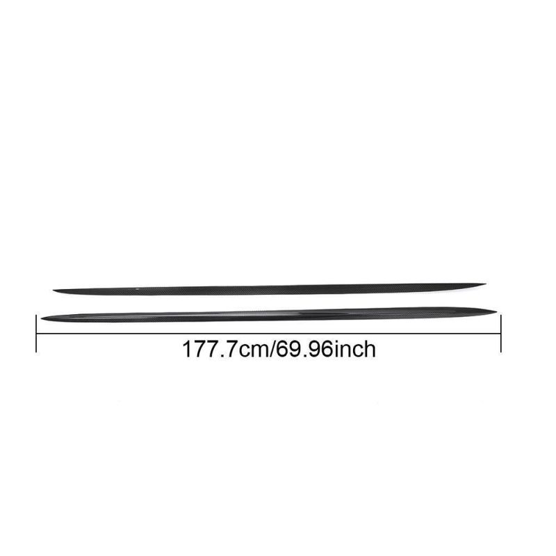Carbon Fiber W218 Side Skirts for Mercedes Benz Cls Class Cls63 Amg S 4-Door 2014-2018