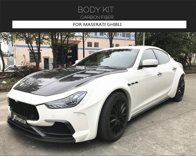 Carbon Fiber Body Kit for Maserati Ghibli 2014-2016