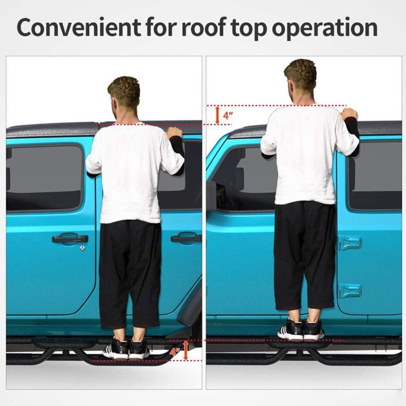 Competitive Price Plastic Aluminum Alloy Carbon Fiber/Running Board/Side Step/Side Foot Pedal Door Steps Bar Vehicle Body Kit