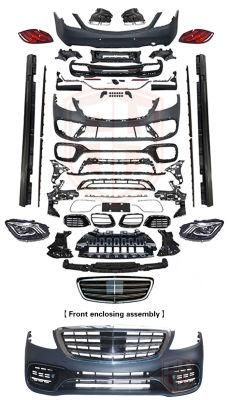 Feebest Factory Bodykit for Benz W222 Upgrade to S63 S65 Amg Bodykit with Head Lamp and Rear Lamp Front Rear Bumper Kits