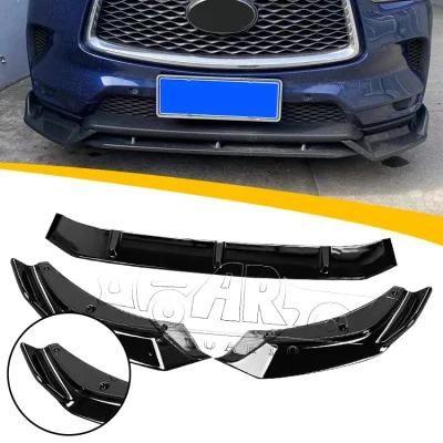 Body Kits for Infiniti Qx50 Front Bumper Lip 2018 2019 2020