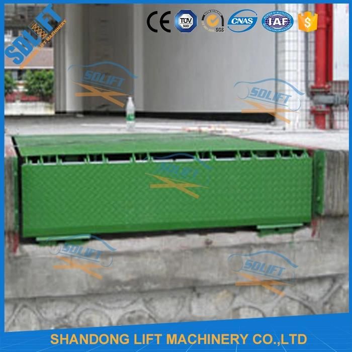 Electric Hydraulic Dock Lift Load Levelers for Trucks / Forklift 6t Weight Capacity