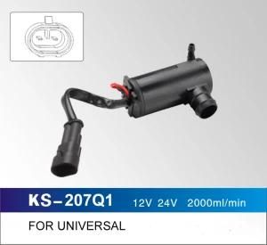 12V 24V 2000ml/Min Windshield Washer Pump for Universal