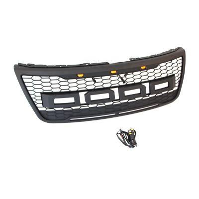 Black Front Grille Grill Explorer 2012 2013 2014 2015 for Ford