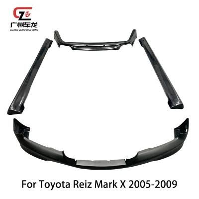 Body Kit for Toyota Mark X Reiz 2005-2009 Front Splitter Lip Side Skirt Rear Diffuser Lip