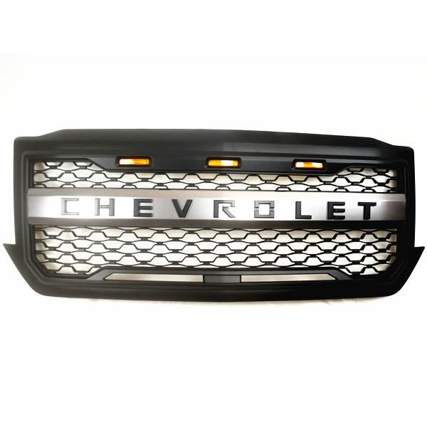 Auto Parts Car Accessories Decorations Black Front Grilles for Chevrolet Silverado 1500 2016 - 2018 Grille