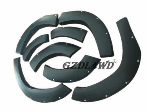 Decorative Screws 3m Tape Wheel Arch Fender Flares for 2016 Toyota Fortuner