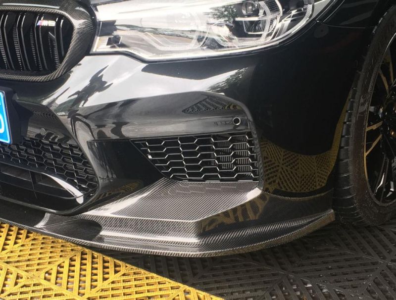 Jc Sportline Carbon Fiber M5 Front Bumper Lip for BMW F90 M5 2018 2019