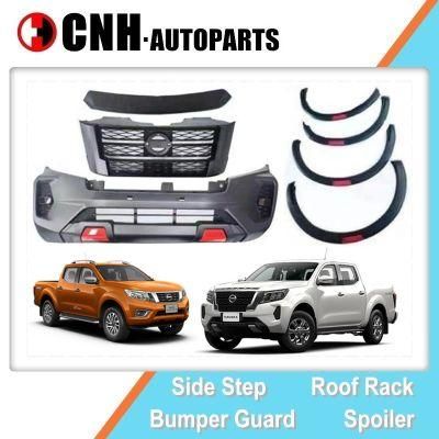 Car Parts Body Kit for Nissan Navara 2015 Upgrade to Np300 2021 Front Bumpers and Fender Flares